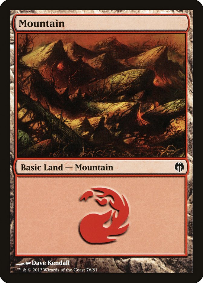 Mountain (76) [Duel Decks: Heroes vs. Monsters] - Magic: The Gathering - Card Brawlers | Quebec | Canada |