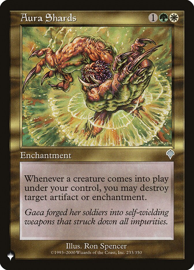 Aura Shards [The List] - Magic: The Gathering - Card Brawlers | Quebec | Canada |