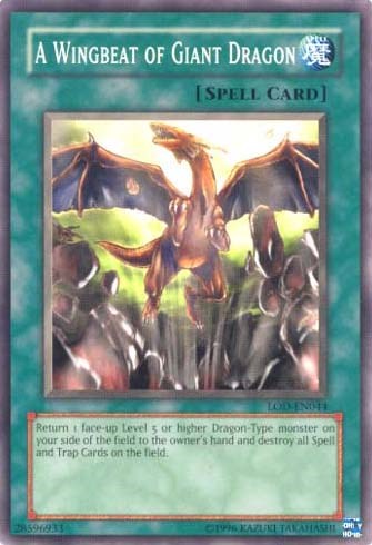 A Wingbeat of Giant Dragon [LOD-EN044] Common - Yu-Gi-Oh! - Card Brawlers | Quebec | Canada |