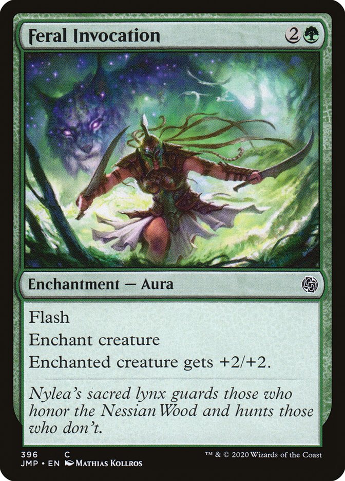 Feral Invocation [Jumpstart] - Magic: The Gathering - Card Brawlers | Quebec | Canada |