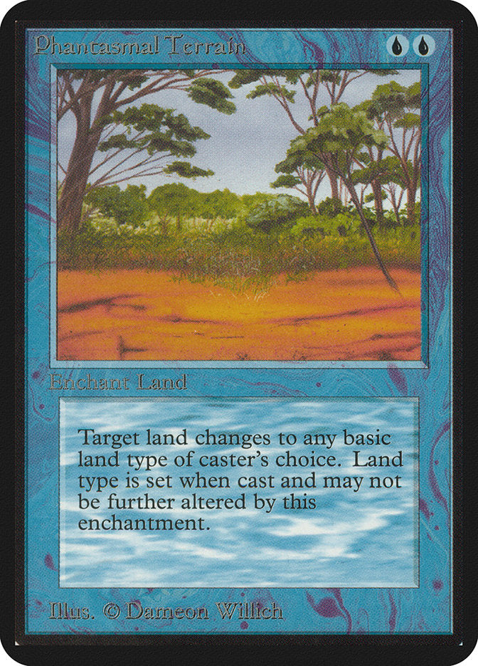 Phantasmal Terrain [Alpha Edition] - Magic: The Gathering - Card Brawlers | Quebec | Canada |