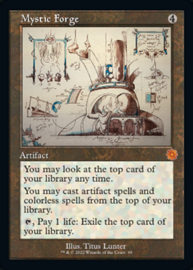 Mystic Forge (Retro Schematic) [The Brothers' War Retro Artifacts] - Magic: The Gathering - Card Brawlers | Quebec | Canada |