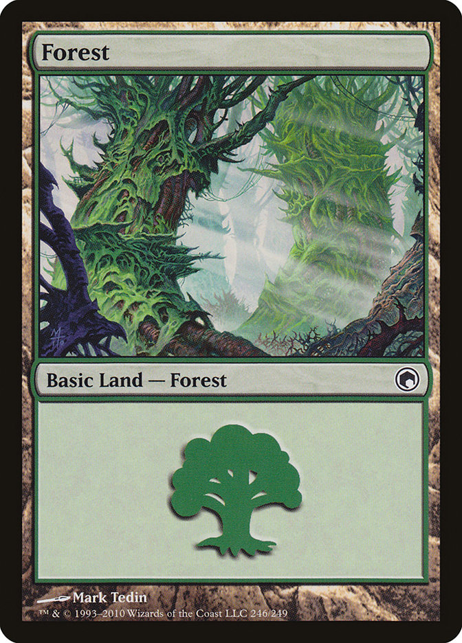 Forest (246) [Scars of Mirrodin] - Magic: The Gathering - Card Brawlers | Quebec | Canada |