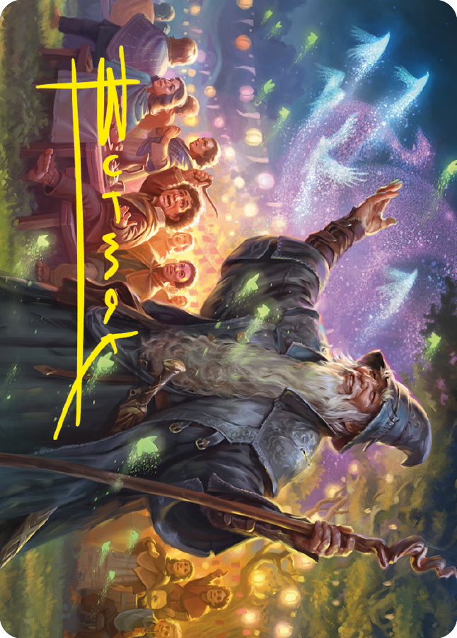 Gandalf, Friend of the Shire Art Card (Gold-Stamped Signature) [The Lord of the Rings: Tales of Middle-earth Art Series] - Magic: The Gathering - Card Brawlers | Quebec | Canada |
