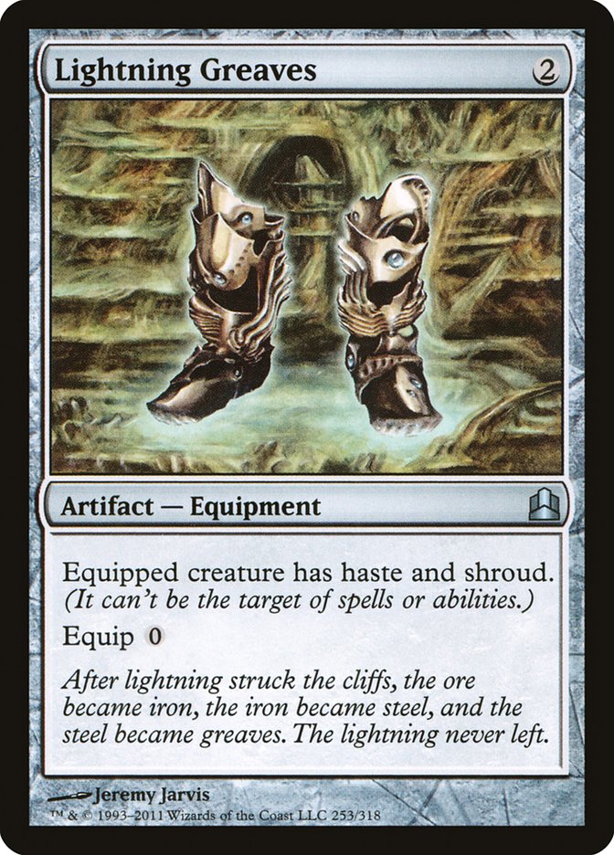 Lightning Greaves [Commander 2011] - Magic: The Gathering - Card Brawlers | Quebec | Canada |