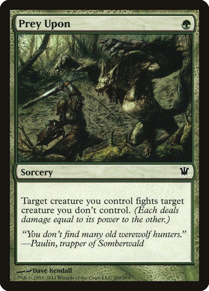 Prey Upon [Innistrad] - Magic: The Gathering - Card Brawlers | Quebec | Canada |