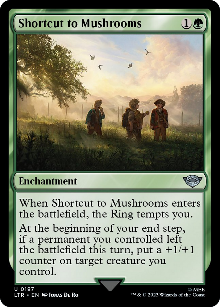 Shortcut to Mushrooms [The Lord of the Rings: Tales of Middle-Earth] - Magic: The Gathering - Card Brawlers | Quebec | Canada |