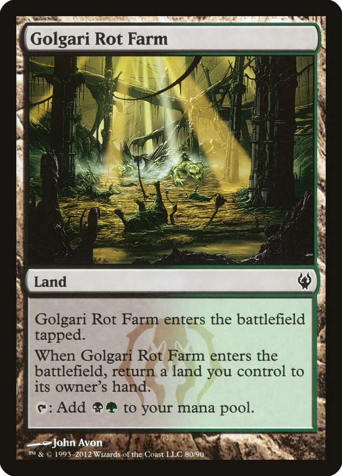 Golgari Rot Farm [Duel Decks: Izzet vs. Golgari] - Magic: The Gathering - Card Brawlers | Quebec | Canada |
