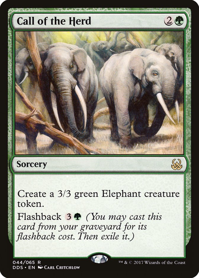 Call of the Herd [Duel Decks: Mind vs. Might] - Magic: The Gathering - Card Brawlers | Quebec | Canada |