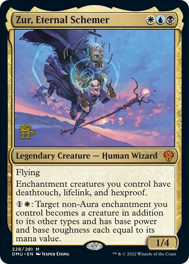 Zur, Eternal Schemer [Dominaria United Prerelease Promos] - Magic: The Gathering - Card Brawlers | Quebec | Canada |