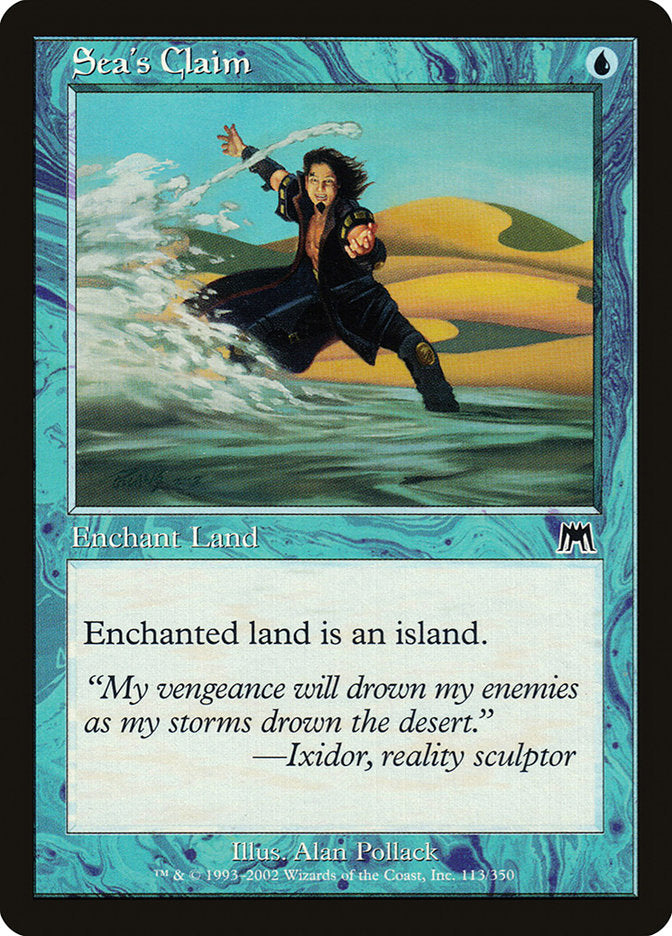 Sea's Claim [Onslaught] - Magic: The Gathering - Card Brawlers | Quebec | Canada |