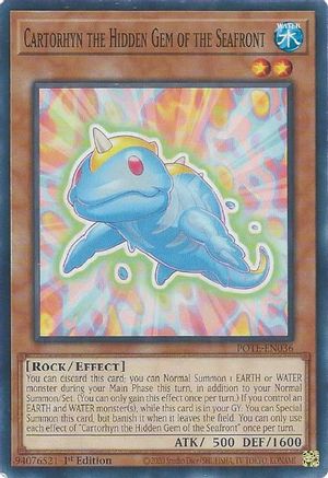 Cartorhyn the Hidden Gem of the Seafront [POTE-EN036] Common - Yu-Gi-Oh! - Card Brawlers | Quebec | Canada |