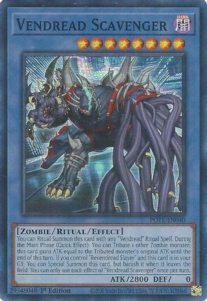 Vendread Scavenger [POTE-EN040] Super Rare - Yu-Gi-Oh! - Card Brawlers | Quebec | Canada |