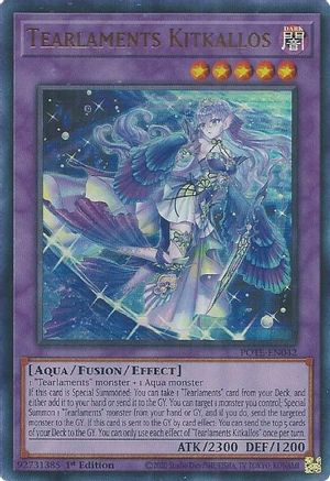 Tearlaments Kitkallos [POTE-EN042] Ultra Rare - Yu-Gi-Oh! - Card Brawlers | Quebec | Canada |