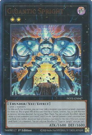 Gigantic Spright [POTE-EN047] Ultra Rare - Yu-Gi-Oh! - Card Brawlers | Quebec | Canada |