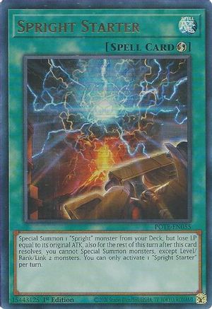 Spright Starter [POTE-EN055] Ultra Rare - Yu-Gi-Oh! - Card Brawlers | Quebec | Canada |