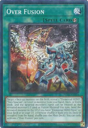 Over Fusion [POTE-EN054] Common - Yu-Gi-Oh! - Card Brawlers | Quebec | Canada |