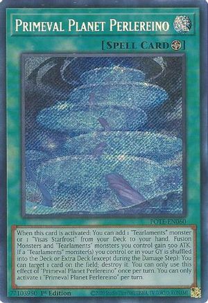 Primeval Planet Perlereino [POTE-EN060] Secret Rare - Yu-Gi-Oh! - Card Brawlers | Quebec | Canada |