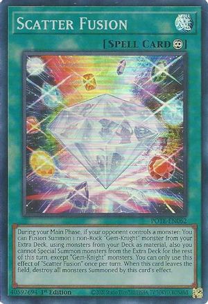 Scatter Fusion [POTE-EN062] Super Rare - Yu-Gi-Oh! - Card Brawlers | Quebec | Canada |