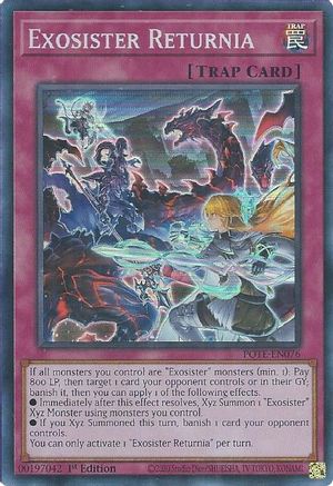 Exosister Returnia [POTE-EN076] Super Rare - Yu-Gi-Oh! - Card Brawlers | Quebec | Canada |
