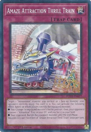 Amaze Attraction Thrill Train [POTE-EN077] Common - Yu-Gi-Oh! - Card Brawlers | Quebec | Canada |