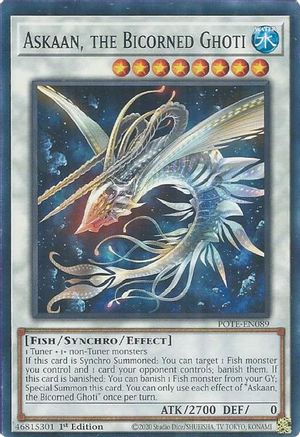 Askaan, the Bicorned Ghoti [POTE-EN089] Common - Yu-Gi-Oh! - Card Brawlers | Quebec | Canada |