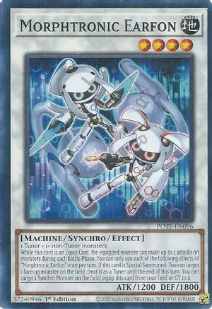 Morphtronic Earfon [POTE-EN096] Common - Yu-Gi-Oh! - Card Brawlers | Quebec | Canada |