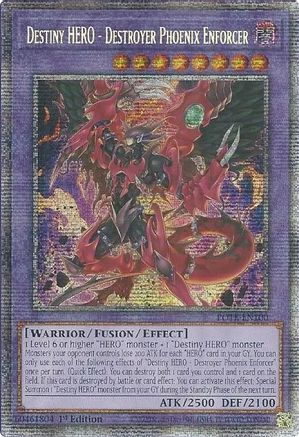 Destiny HERO - Destroyer Phoenix Enforcer [POTE-EN100] Starlight Rare - Yu-Gi-Oh! - Card Brawlers | Quebec | Canada |