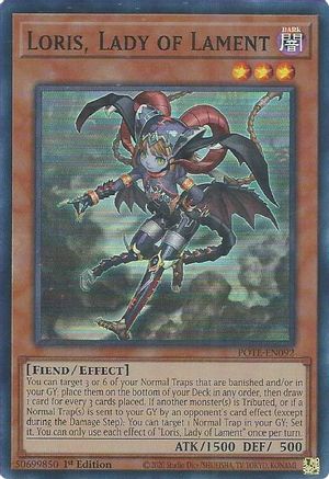 Loris, Lady of Lament [POTE-EN092] Super Rare - Yu-Gi-Oh! - Card Brawlers | Quebec | Canada |