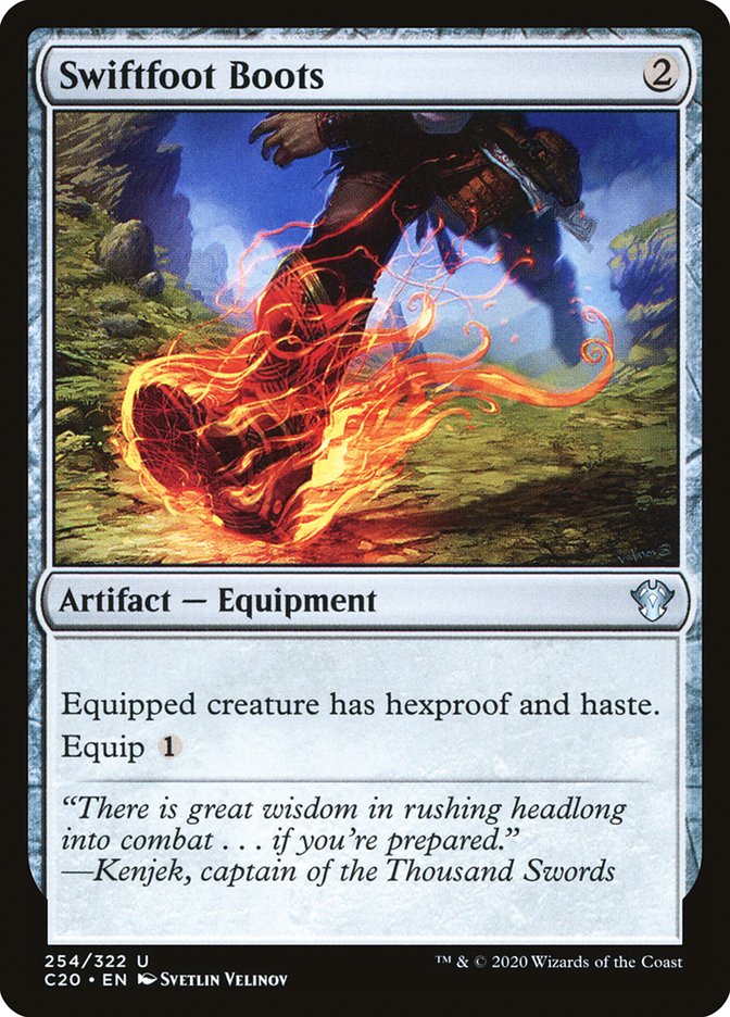 Swiftfoot Boots [Commander 2020] - Magic: The Gathering - Card Brawlers | Quebec | Canada |