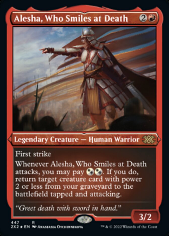 Alesha, Who Smiles at Death (Foil Etched) [Double Masters 2022] - Magic: The Gathering - Card Brawlers | Quebec | Canada |