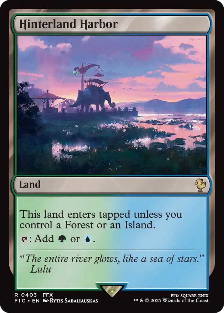 Hinterland Harbor [FINAL FANTASY Commander] - Magic: The Gathering - Card Brawlers | Quebec | Canada |