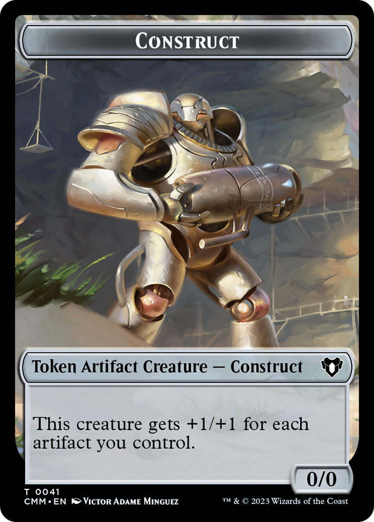 City's Blessing // Construct (41) Double-Sided Token [Commander Masters Tokens] - Magic: The Gathering - Card Brawlers | Quebec | Canada |