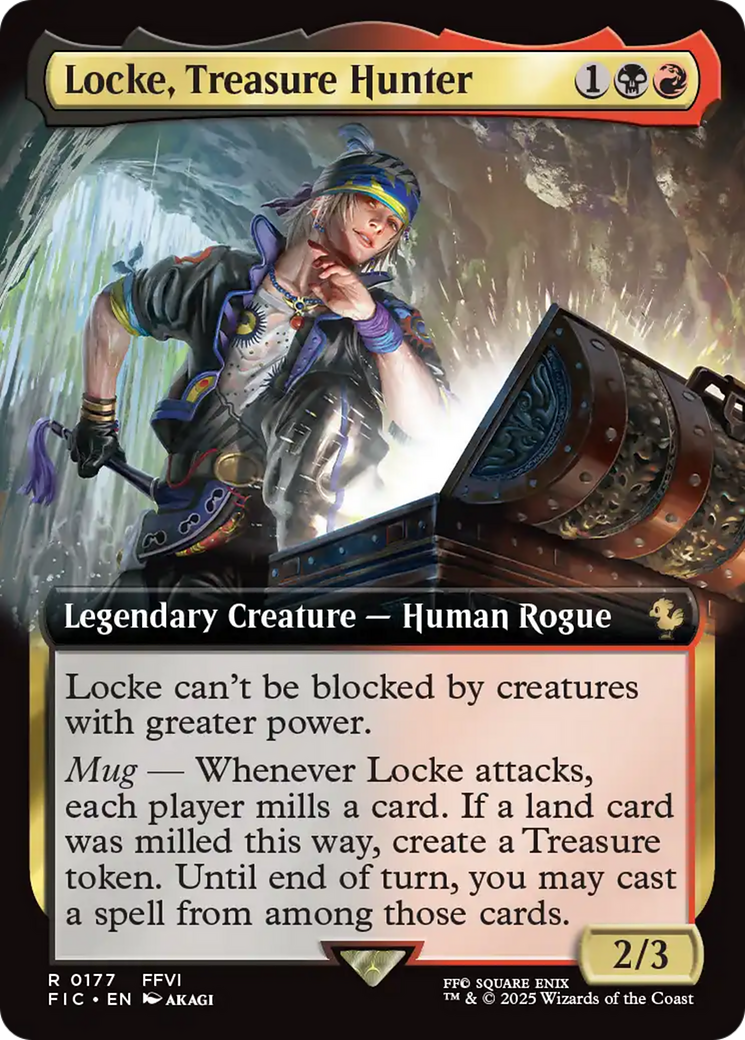 Locke, Treasure Hunter (Extended Art) [FINAL FANTASY Commander] - Magic: The Gathering - Card Brawlers | Quebec | Canada |