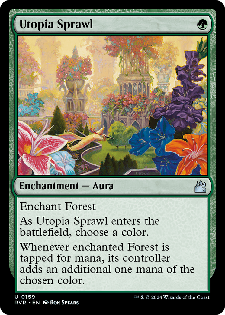 Utopia Sprawl [Ravnica Remastered] - Magic: The Gathering - Card Brawlers | Quebec | Canada |