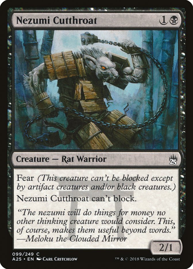 Nezumi Cutthroat [Masters 25] - Magic: The Gathering - Card Brawlers | Quebec | Canada |