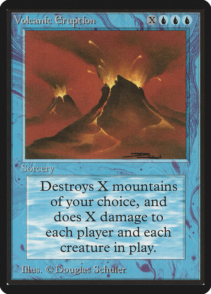 Volcanic Eruption [Beta Edition] - Magic: The Gathering - Card Brawlers | Quebec | Canada |