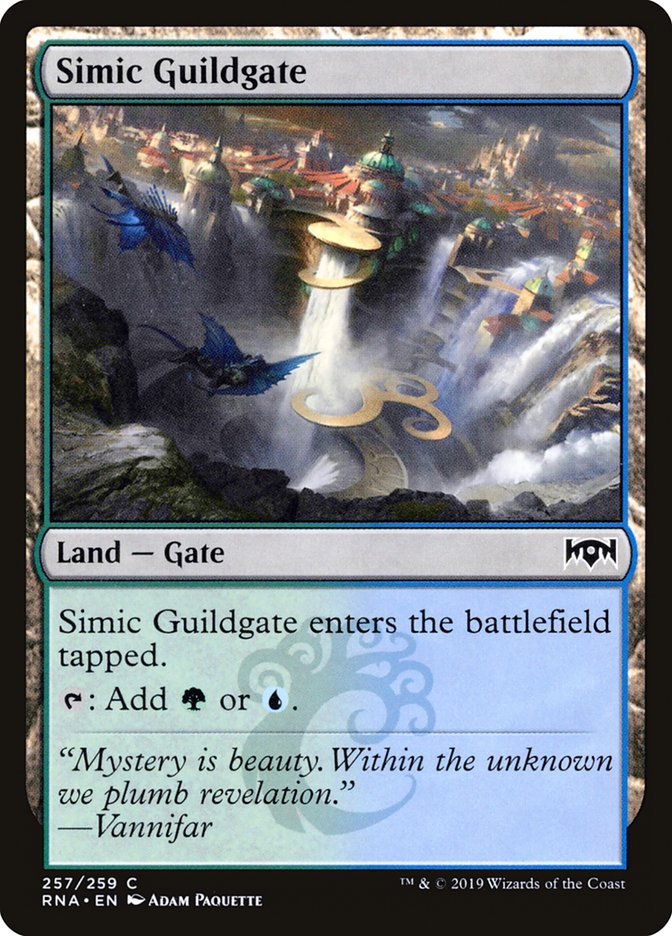 Simic Guildgate (257/259) [Ravnica Allegiance] - Magic: The Gathering - Card Brawlers | Quebec | Canada |