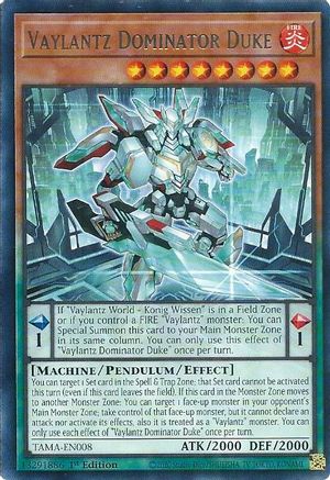 Vaylantz Dominator Duke [TAMA-EN008] Rare 