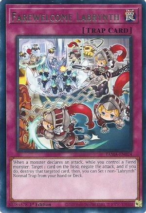 Farewelcome Labrynth [TAMA-EN024] Rare - Yu-Gi-Oh! - Card Brawlers | Quebec | Canada |