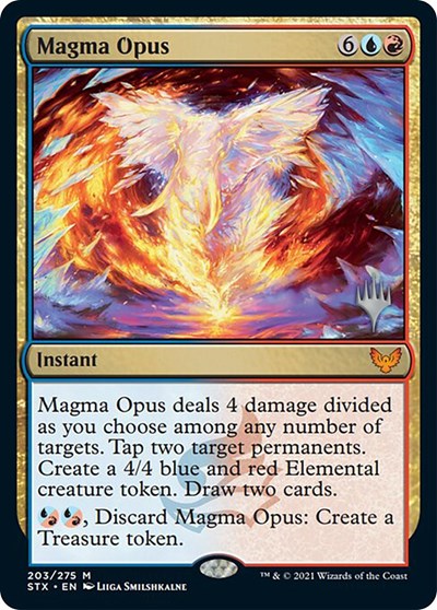 Magma Opus (Promo Pack) [Strixhaven: School of Mages Promos] - Magic: The Gathering - Card Brawlers | Quebec | Canada |