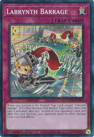 Labrynth Barrage [TAMA-EN025] Super Rare - Yu-Gi-Oh! - Card Brawlers | Quebec | Canada |