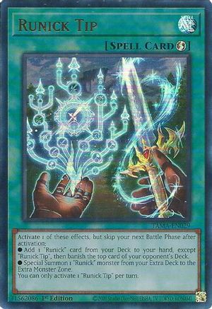 Runick Tip [TAMA-EN029] Ultra Rare - Yu-Gi-Oh! - Card Brawlers | Quebec | Canada |