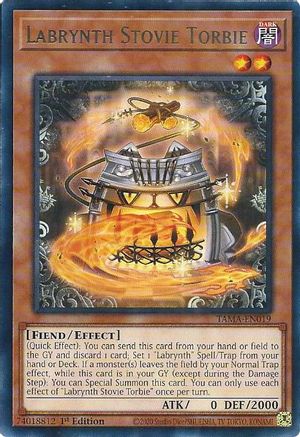 Labrynth Stovie Torbie [TAMA-EN019] Rare - Yu-Gi-Oh! - Card Brawlers | Quebec | Canada |
