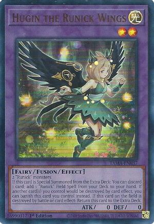 Hugin the Runick Wings [TAMA-EN037] Ultra Rare - Yu-Gi-Oh! - Card Brawlers | Quebec | Canada |