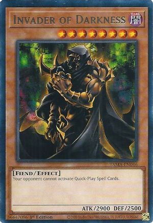 Invader of Darkness [TAMA-EN046] Rare - Yu-Gi-Oh! - Card Brawlers | Quebec | Canada |