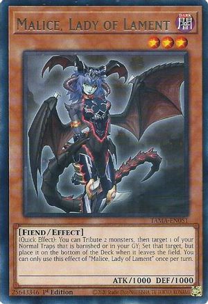 Malice, Lady of Lament [TAMA-EN051] Rare - Yu-Gi-Oh! - Card Brawlers | Quebec | Canada |