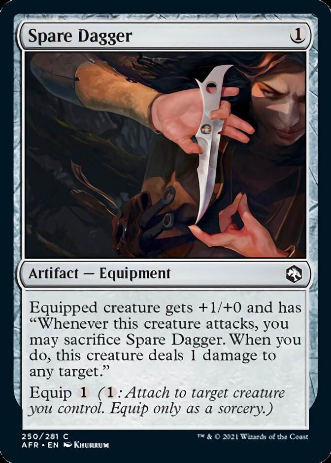 Spare Dagger [Dungeons & Dragons: Adventures in the Forgotten Realms] - Magic: The Gathering - Card Brawlers | Quebec | Canada |