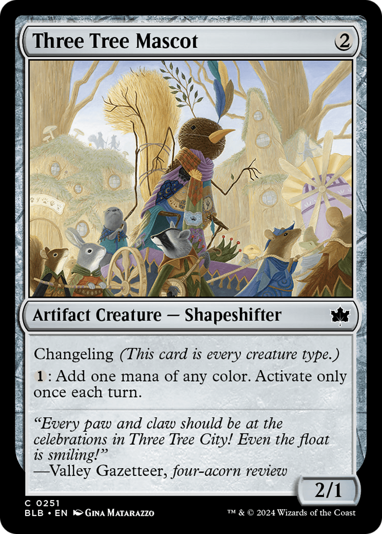Three Tree Mascot [Bloomburrow] - Magic: The Gathering - Card Brawlers | Quebec | Canada |