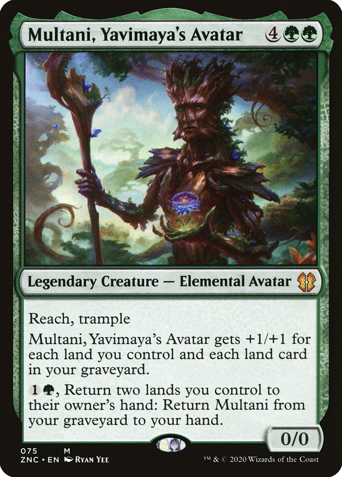 Multani, Yavimaya's Avatar [Zendikar Rising Commander] - Magic: The Gathering - Card Brawlers | Quebec | Canada |
